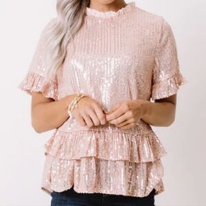 Andree sequin top